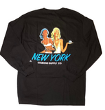 Diamond Supply Co. 'New York' L/S Tee - Black
