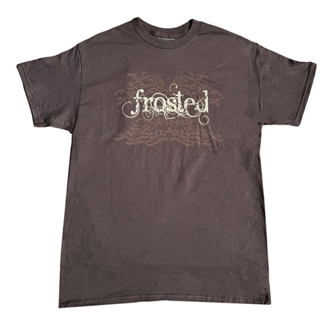 Frosted 'Tribal' Tee - Brown