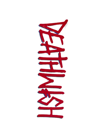 Deathwish 'OG Logo' Sticker - Red
