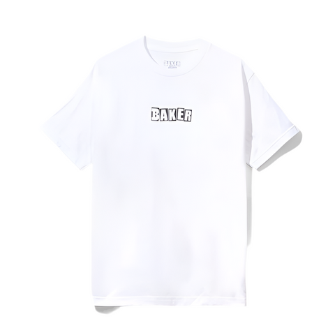 Baker 'Brand Logo' Tee - White