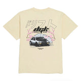 DGK 'Kanji Drift' Boxy Fit Heavyweight Tee - Cream