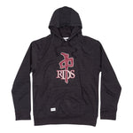 Red Dragon 'OG Logo' Hoodie - Black Heater/Maroon