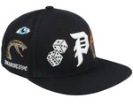 Primitive 'Signs' Snapback Cap - Black