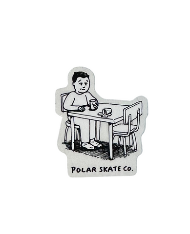 Polar Skate Co. 'Last Drink Before Suicide' Sticker - Black