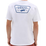 Vans 'Full Patch Back' Tee - White/True Blue