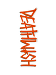Deathwish 'OG Logo' Sticker - Orange