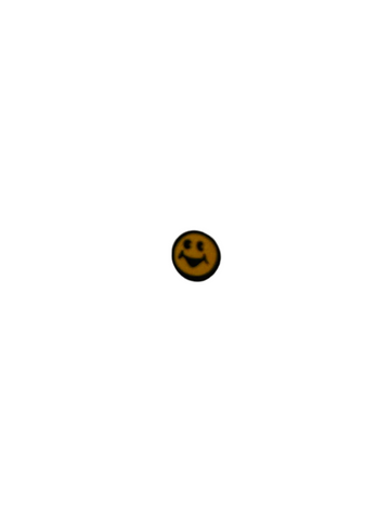 Polar Skate Co. 'lil Smile' Sticker - Yellow