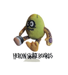 Heroin Skateboards 'Craig’s Rotten Egg Plush' Sticker - Green