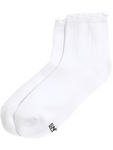 Vans 'Women’s Lettuce Have It Half Crew' Socks - White