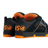DVS 'Comanche' Shoes - Black/Charcoal/Orange Nubuck