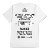 Primitive x Outkast 'Stripes' Tee - White
