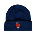 Spitfire 'Wheels Bighead' Beanie - Navy/Red
