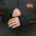686 x Iron Maiden Insulated Battle Jacket - Grey/Black