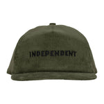 Independent 'Beacon' Snapback Cap - Olive/Black
