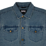 Creature x Cannibal Corpse Denim Vest - Light Denim