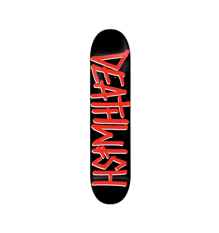 Deathwish 'Deathspray' Skate Deck - Black/Red