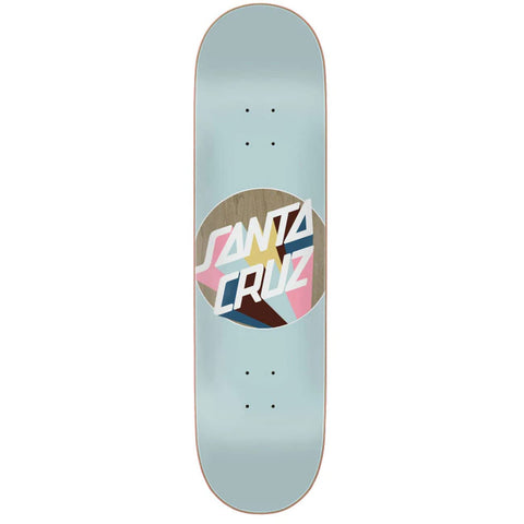 Santa Cruz 'Detla Dot' Skate Deck - Teal