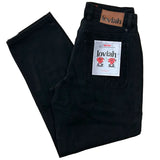 Loviah '1990 Spiderman' Baggy 5 Pocket Denim Pants - Washed Black