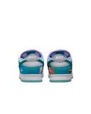 Nike SB x Futura Laboratories 'Dunk Low' Shoes - White/Geode Teal