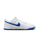 Nike 'Dunk Low' Shoes - White/Hyper Royal