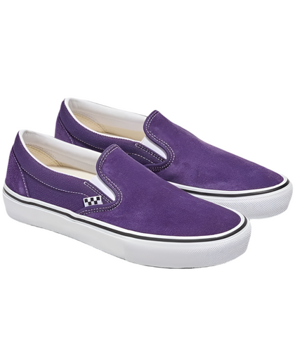 Vans 'Skate Slip-On' Shoes - Purple/Black