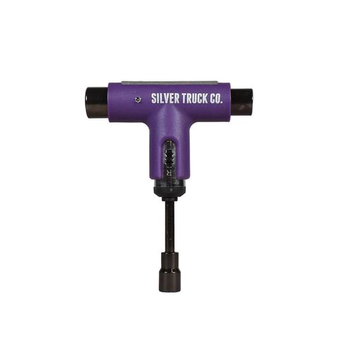 Silver Truck Co. 'Silver Tool' Premium Skateboard Tool - Purple
