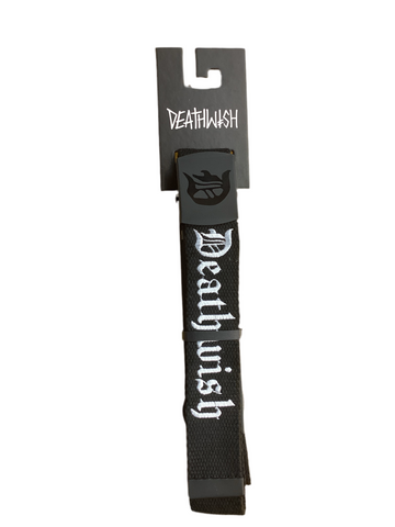 Deathwish 'Deathslide' Belt - Black