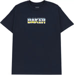 Baker 'Chrome Zone' Tee - Navy