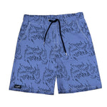 Frosted 'Swimsuit' Shorts - Blue