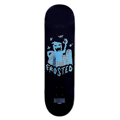 Frosted 'City Monster' Deck - Black