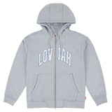 Loviah 'Team' Zip-Up Hoodie - Heather Grey