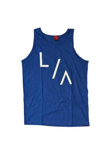 V/SUAL 'L/A' Tank Top - Blue
