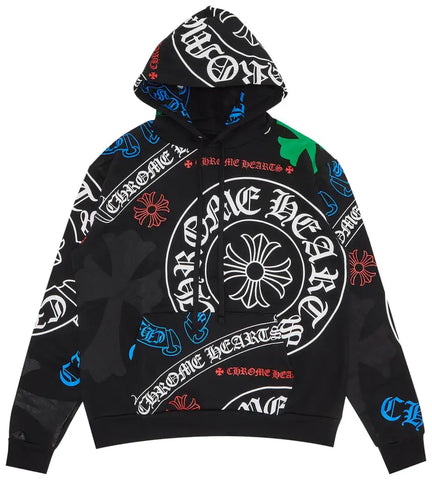 Chrome Hearts 'Stencil' Hoodie - Black