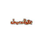 Chocolate Skateboards 'OG Logo' Sticker - Orange