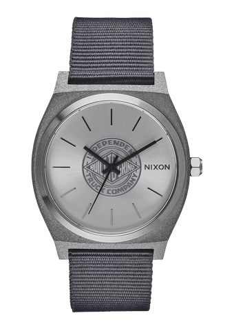 Nixon 'Independent Time Teller' Watch - All Silver