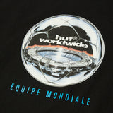 HUF 'Equipe Mondiale' Tee - Black
