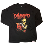 Diamond Supply Co. 'Evil Book' L/S Tee - Black