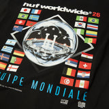 HUF 'Equipe Mondiale' Tee - Black