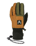 Crab Grab 'Five' Snowboard Gloves - Earth Block