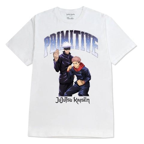 Primitive x Jujutsu Kaizen 'Duo' Tee - White