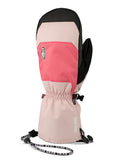 Crab Grab 'Cinch' Snowboard Mittens - Double Pink