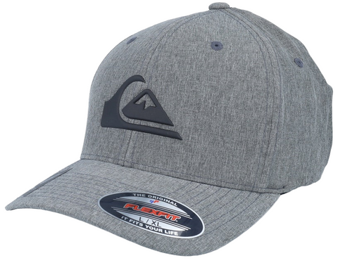 Quiksilver 'Amped Up' Flexfit Cap - Grey