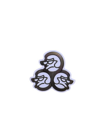 Classic Griptape 'Three-Heads Logo' Sticker - Multi