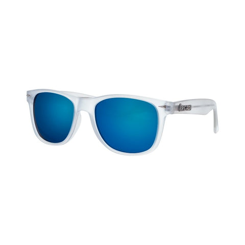 Brigada 'Lizard King' Sunglasses - White Frost