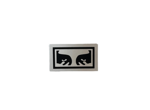 Obey 'Icon Eyes' Sticker - White