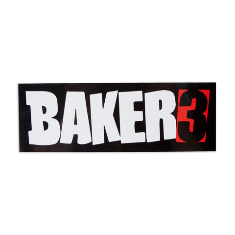 Baker 3 Box Logo Sticker
