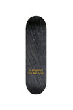 Toy Machine x Ed Templeton 'Charred Cross' Deck - Black Stain
