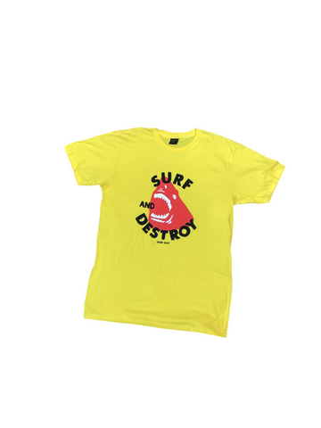 Dark Seas 'Punker' Tee - Yellow