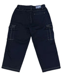 Frosted 'Tsunami' Cargo Pants - Black