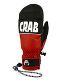 Crab Grab 'Punch' Snowboard Mittens - Original Red